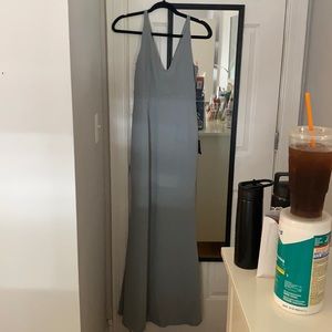 Dusty Blue Bridesmaids Dress